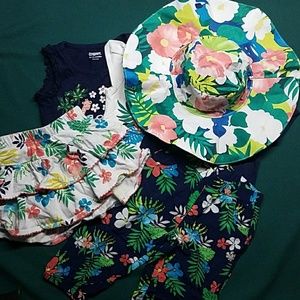 Gymboree jungle theme matching set